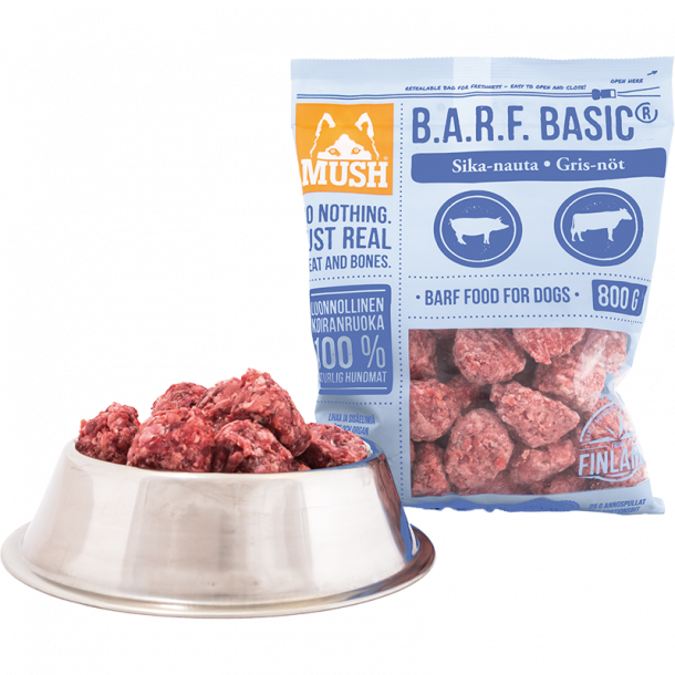 Basic k�dboller gris-okse   FROST