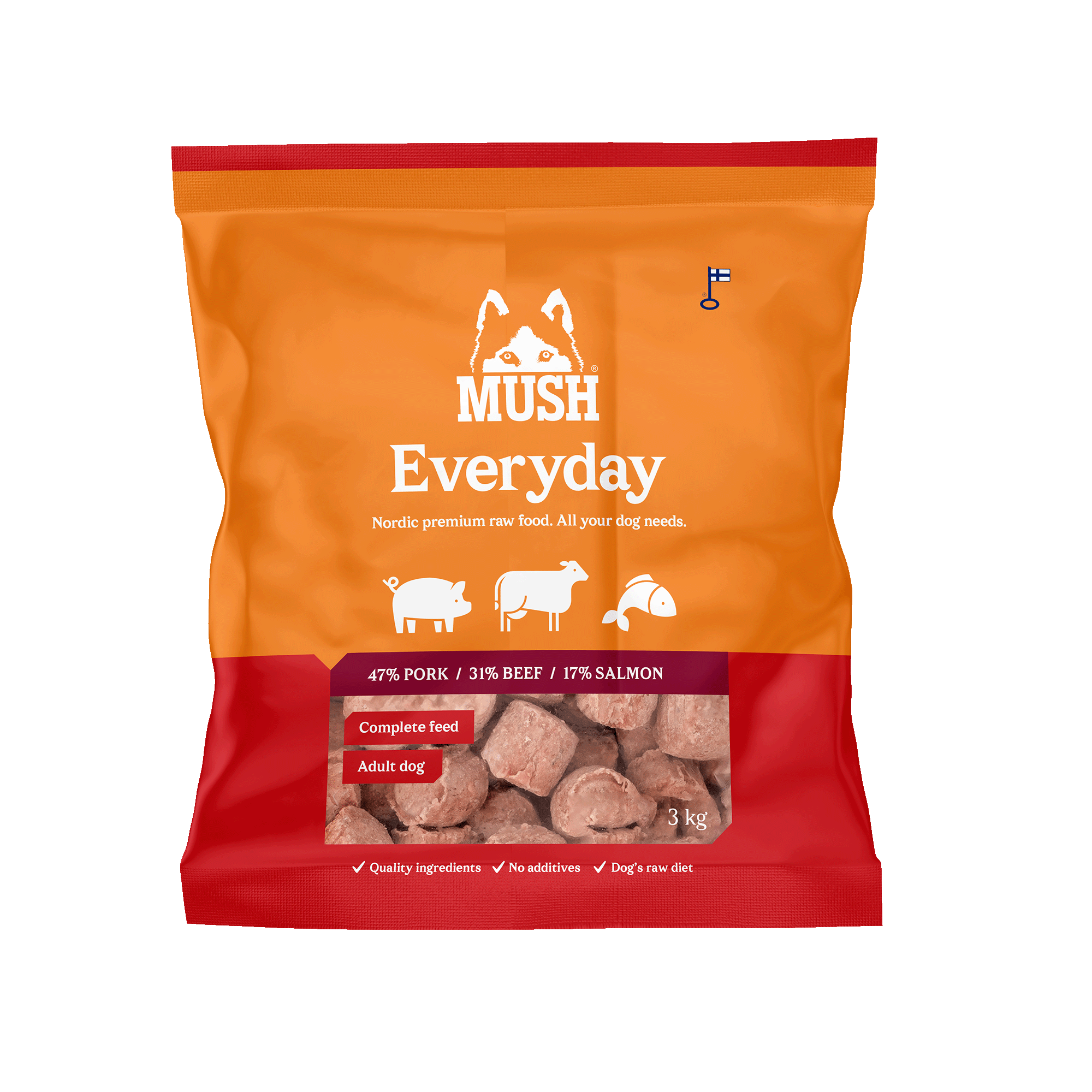 Everyday R�d (gris-okse-laks)   FROST