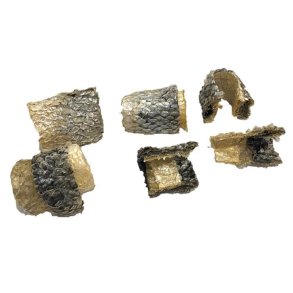 Lakseskind i mundrette stykker