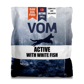 Active fuldfoder k�dboller med hvid fisk (FROST)